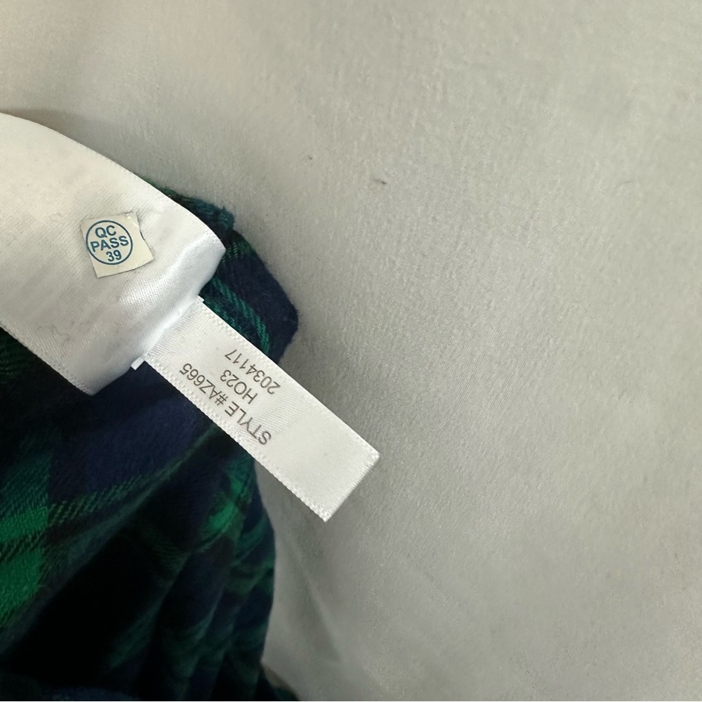 NWT J. Crew Men’s Plaid Flannel Pull On Pajama Lounge Pants in Tarten Plaid - Picture 13 of 13
